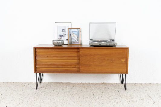 Lothar Wegner Vintage Sideboard Kommode Mid Century Holz Nuss