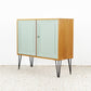 GERO Vintage Kommode Holz Nuss Mid Century Sideboard