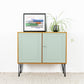 GERO Vintage Kommode Holz Nuss Mid Century Sideboard