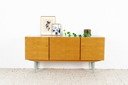 Vintage Sideboard Kommode Mid Century Holz bauhaus 60s