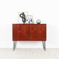 WK MÖBEL Vintage Kommode Sideboard Holz Teak  Mid Century