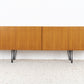 Vintage Sideboard Mid Century Holz Nuss 1960er Designer