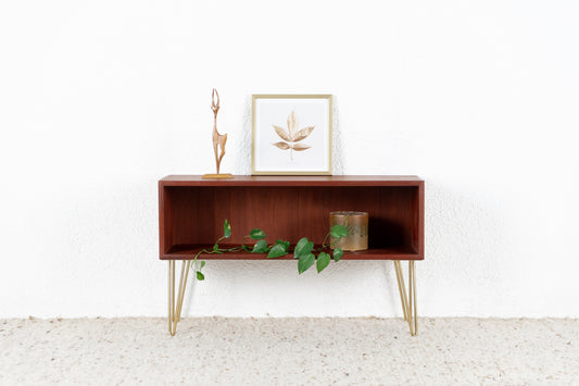 WK MÖBEL Vintage Regal Sideboard Kommode Mid Century Holz Teak Hifi