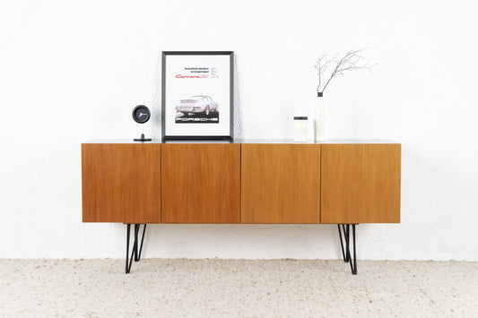 HWK Vintage Sideboard Holz Nuss Möbel Mid Century