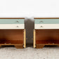2er Set Vintage Nachttisch Schubladen Holz Kommode Schlafzimmer