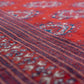 Vintage Teppich Muster Orientalisch Mid Century 1960s Rot
