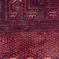 Vintage Teppich Muster Orientalisch Mid Century 1960s Rot