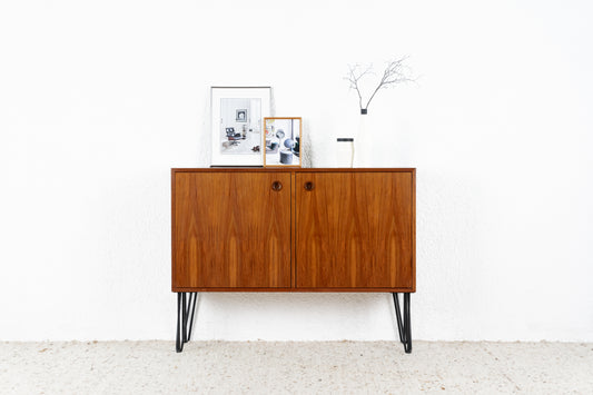 Vintage Kommode Sideboard Mid Century Holz Nuss