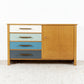 Vintage Kommode Sideboard Holz Schubladen 60s 1960er Mid Century