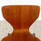 Vintage Stuhl Stapelstühle Fritz Hansen Style Holz Danish Teak Metall Esszimmer Büro Küche