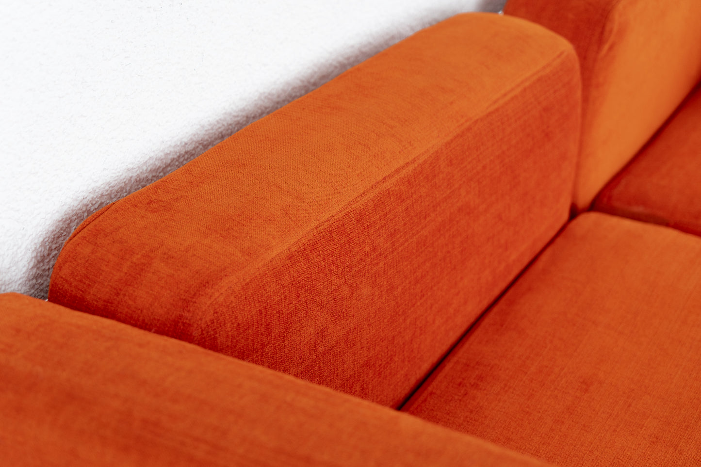 Vintage Sofa Couch Orange Chromgestell Restauriert Retro Mid Century