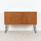 Vintage Kommode Sideboard Holz Mid Century WK Möbel Eiche Patina