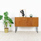 Vintage Kommode Sideboard Holz Mid Century WK Möbel Eiche Patina