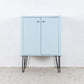 Kommode Kleiderschrank Vintage Pastellblau