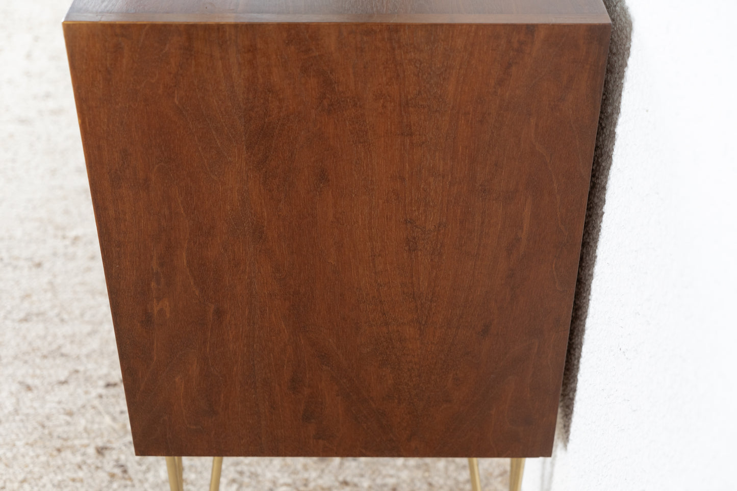 Vintage Kommode Sideboard Schrank Mid Century Holz Nuss