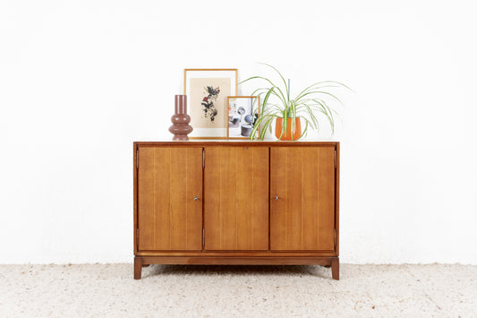 Vintage Kommode Sideboard Schrank Holz Creme Schreiner Patina