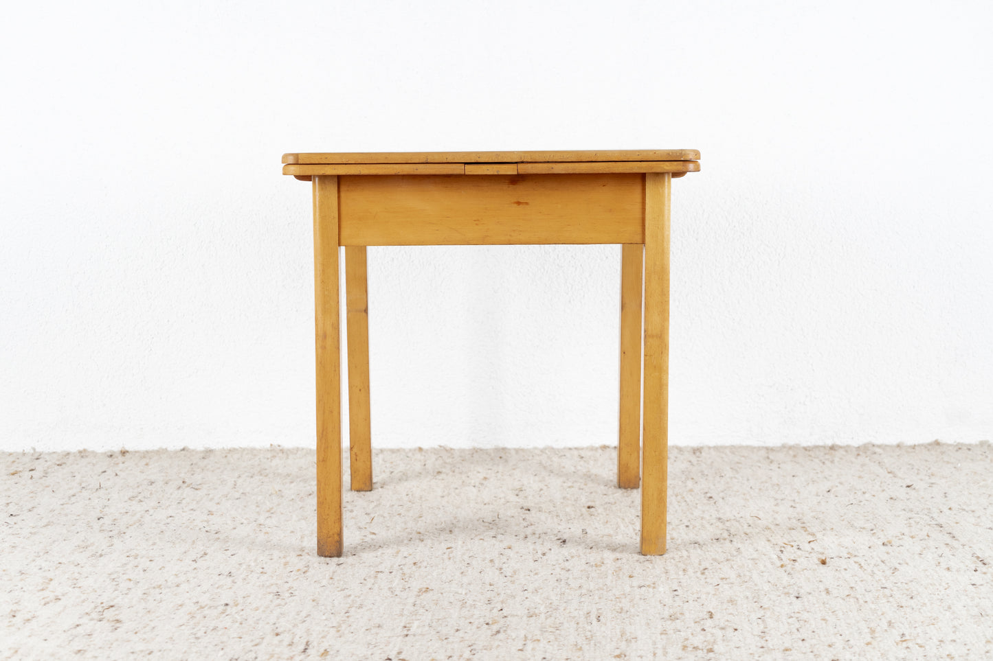 Vintage Tisch Esstisch Küchentisch Schreibtisch Ausziehbar Holz Korkoptik