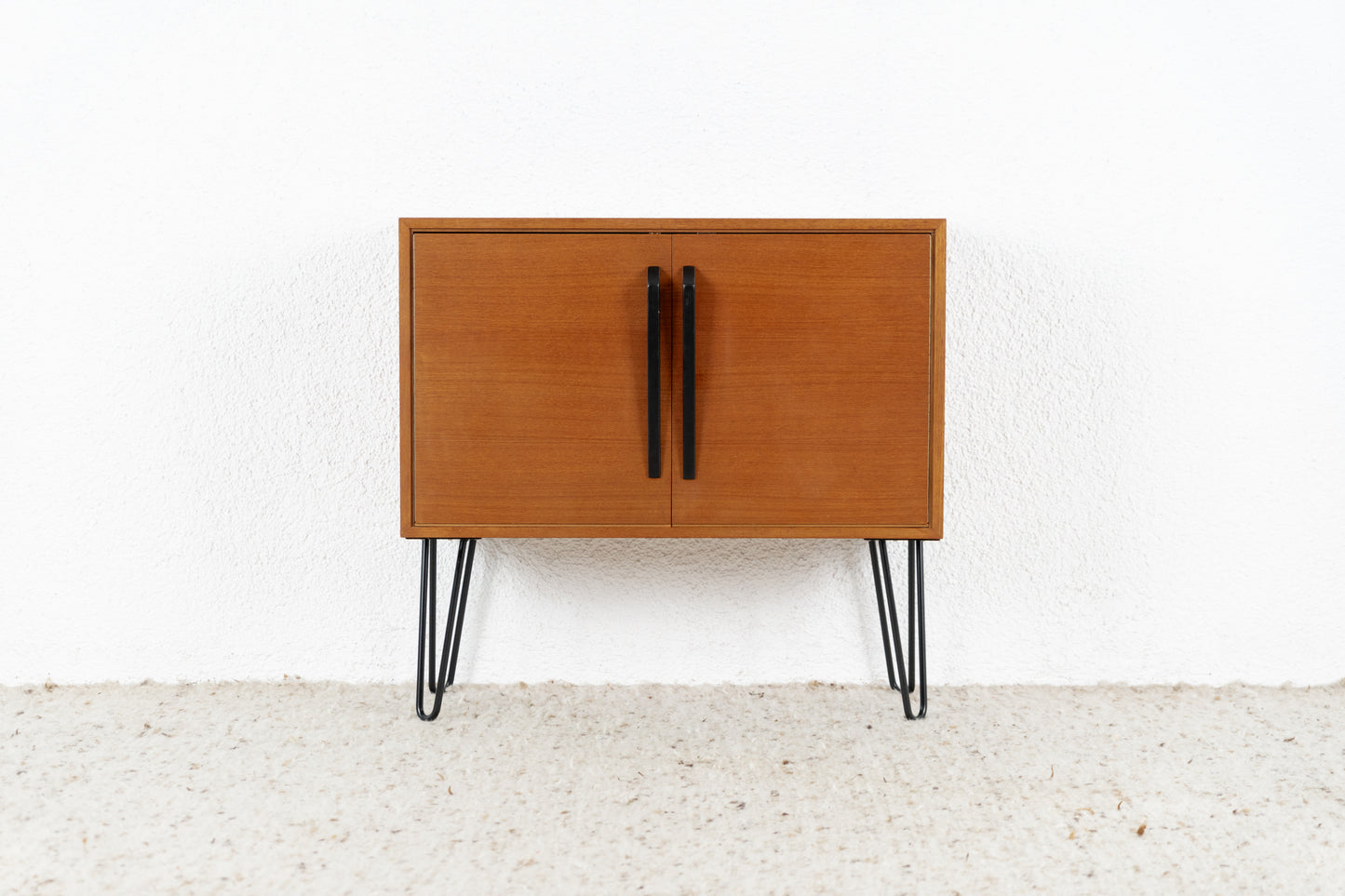 Vintage Teak Sideboard Kommode Mid Cenutry Holz Hairpin