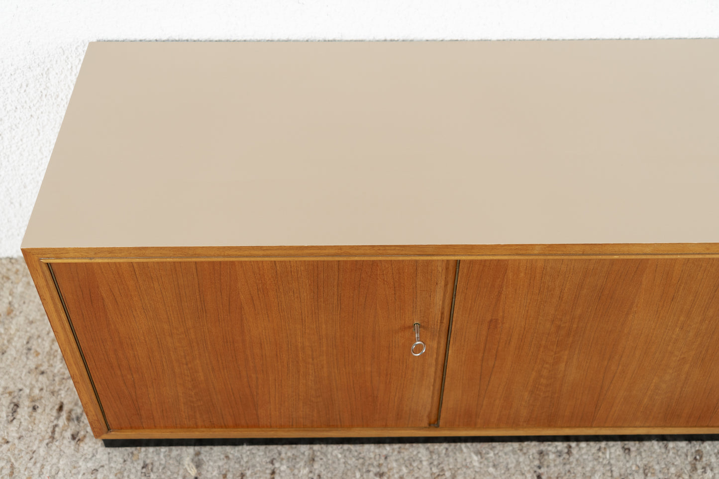 Vintage Sideboard Kommode Mid Century Holz Pastell Tv Lowboard