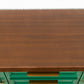 Vintage Sideboard Holz Grün Kommode Nuss Tv Board