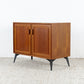 Vintage Kommode Schrank Sideboard Holz Teak RT Möbel Heinrich Riestenpatt