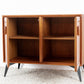 Vintage Kommode Schrank Sideboard Holz Teak RT Möbel Heinrich Riestenpatt