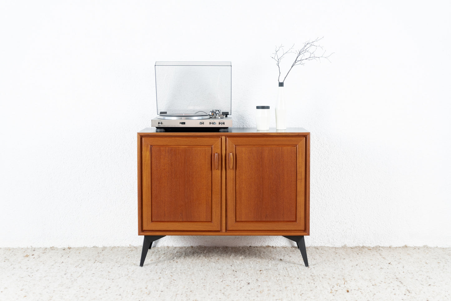 Vintage Kommode Schrank Sideboard Holz Teak RT Möbel Heinrich Riestenpatt