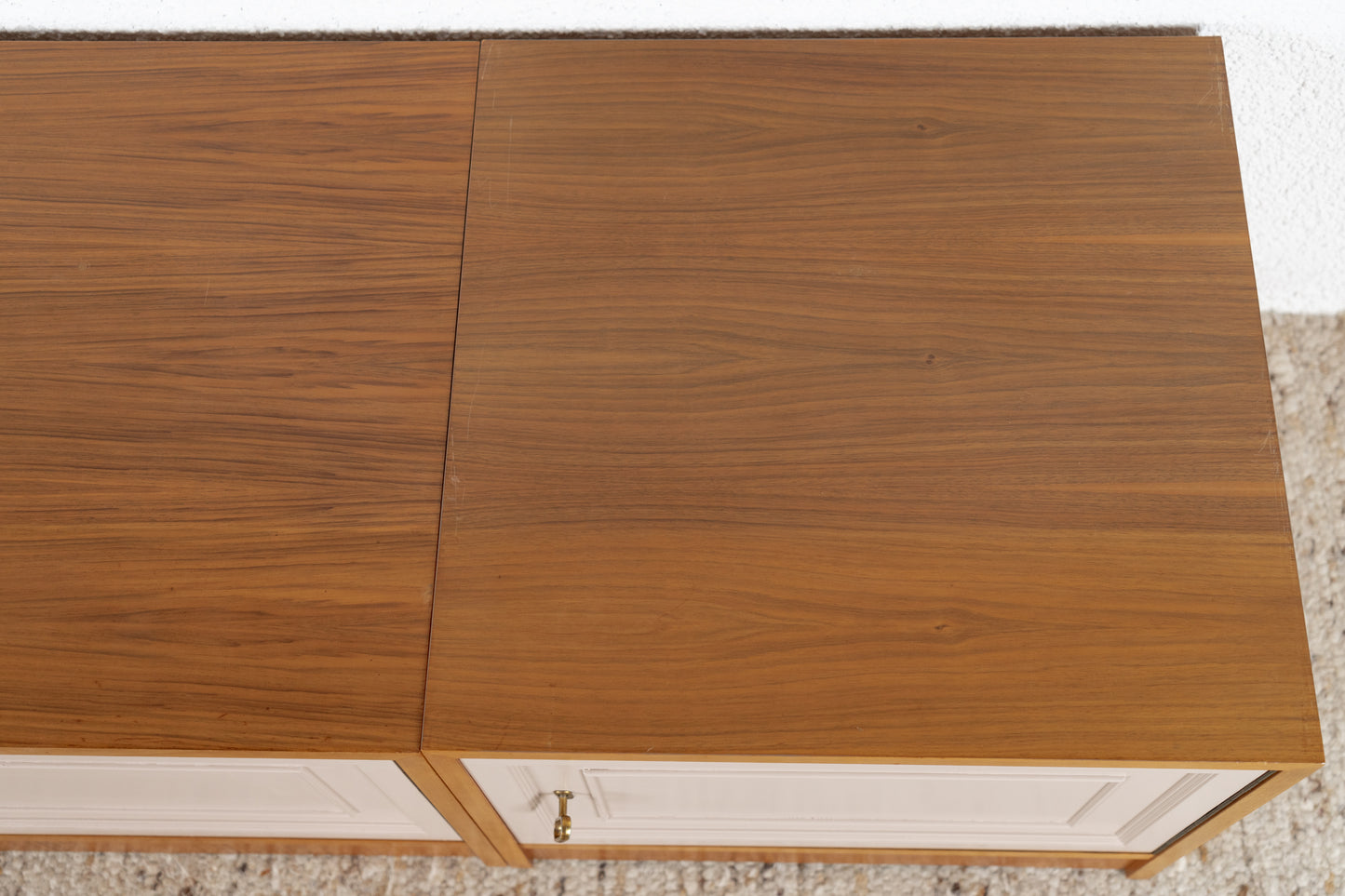 Vintage Sideboard Tv Hifi Lowboard Kommode Mid Century Holz Nuss GERO