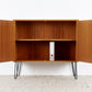 Vintage Kommode Sideboard Schrank Mid Century Holz Nuss GERO Rosa