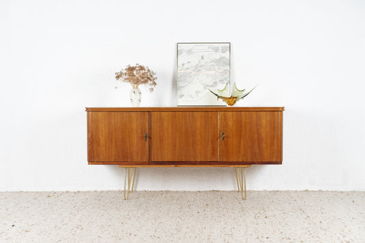 Vintage Sideboard Kommode Mid Century Holz Schrank