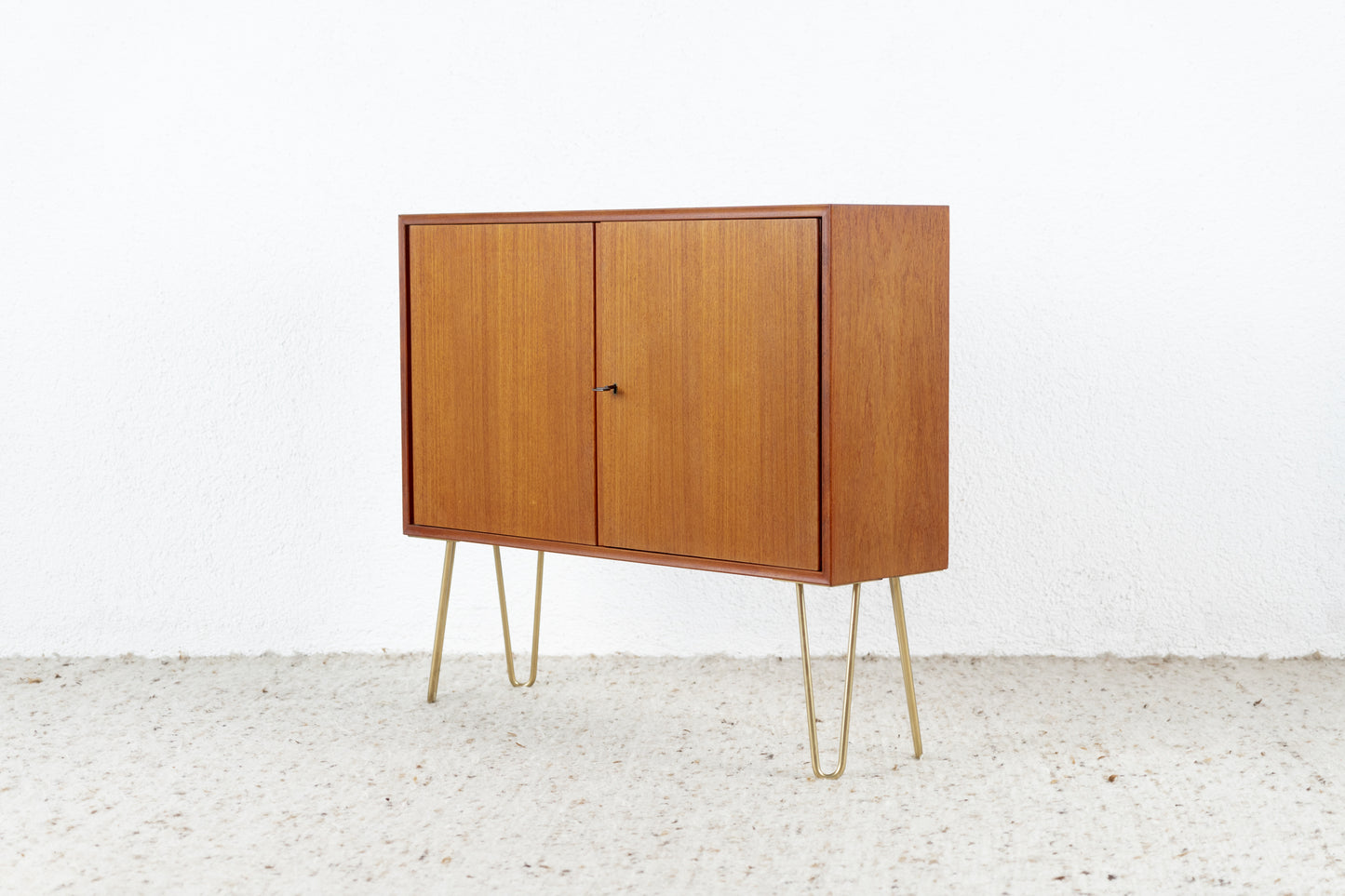 Vintage Kommode Sideboard Mid Century Holz Teak Heinrich Riestenpatt RT Möbel