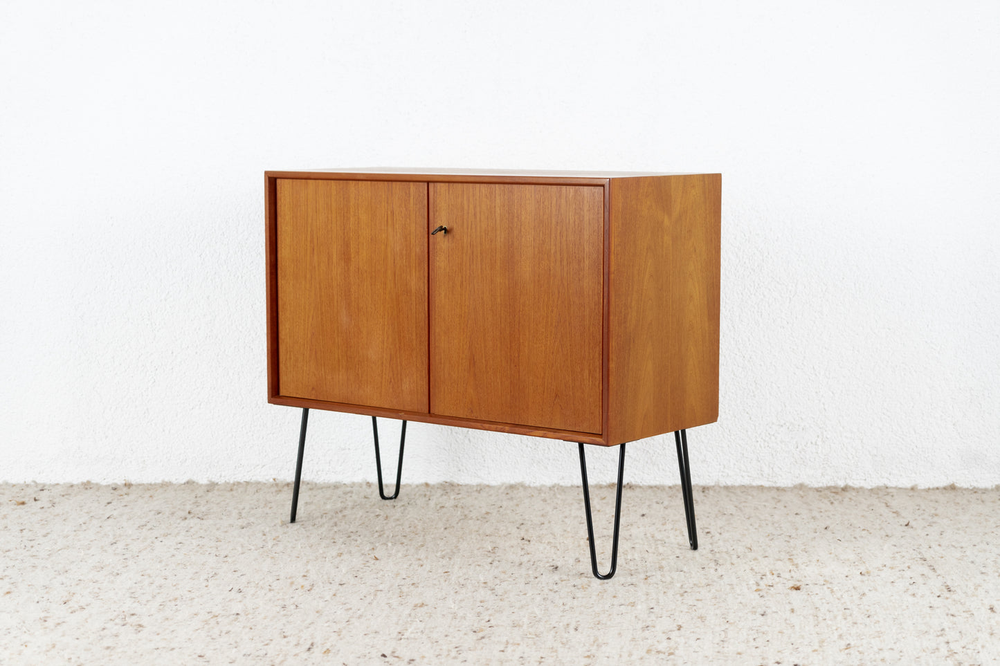 Vintage Kommode Sideboard Mid Century Holz Teak Heinrich Riestenpatt RT Möbel