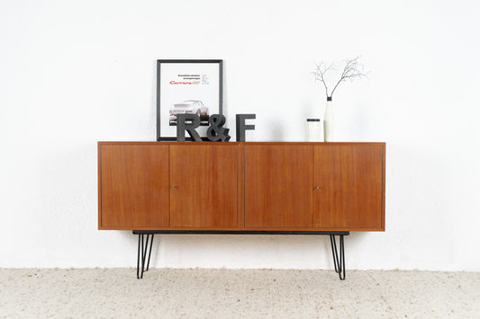 Vintage Sideboard Kommode Mid Century Holz Danish Teak Tv Board 60s