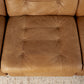 Modulares Vintage Sofa 6 Elemente Kunstleder Braun Mid Century Sessel Couch 1960er