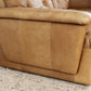 Modulares Vintage Sofa 6 Elemente Kunstleder Braun Mid Century Sessel Couch 1960er