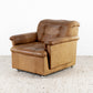 Modulares Vintage Sofa 6 Elemente Kunstleder Braun Mid Century Sessel Couch 1960er