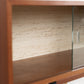 Vintage Vitrine  Teak Sideboard Tv Lowboard Holz Mid Century Salbei 60s