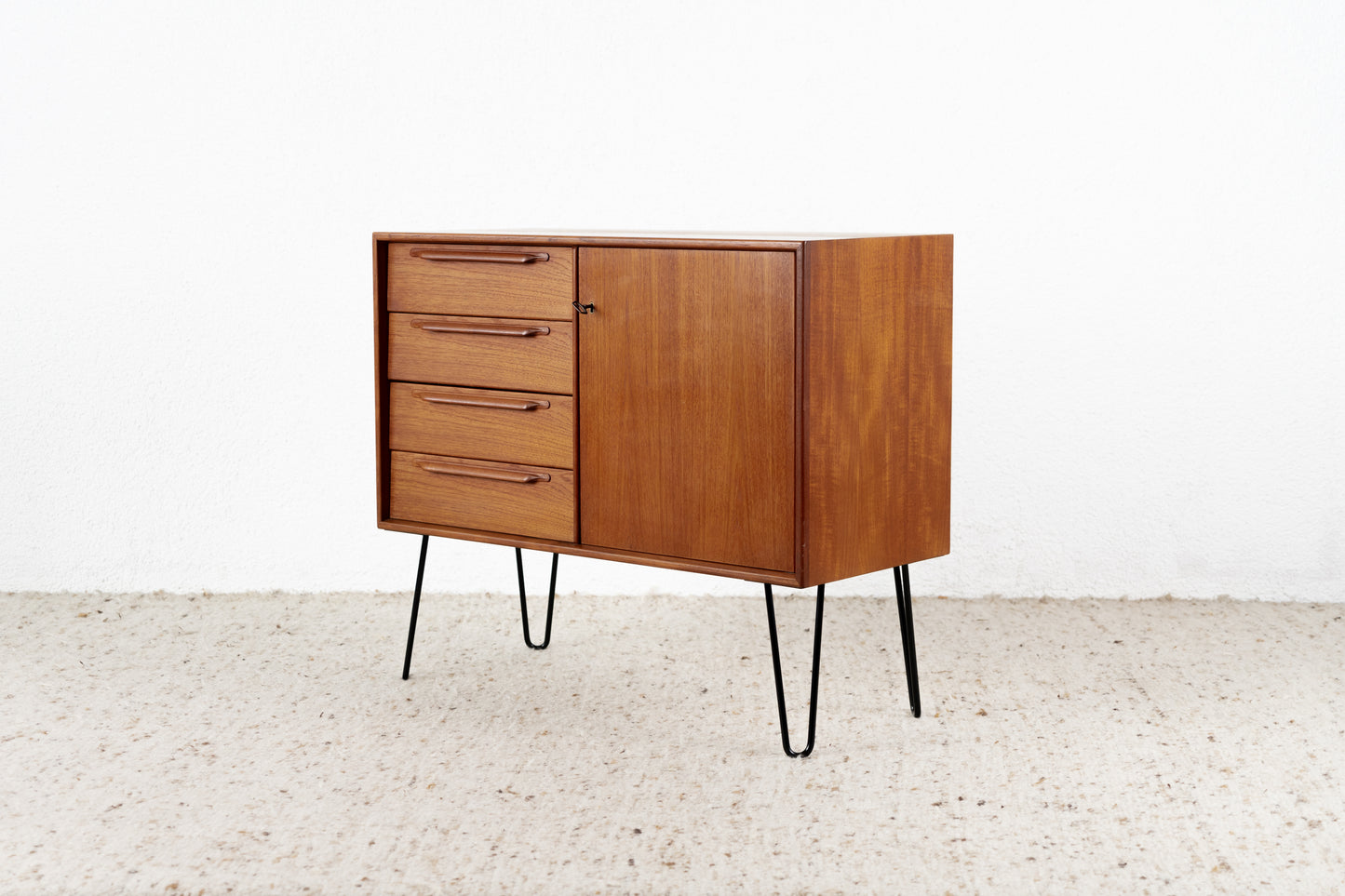 Vintage Sideboard Kommode Schrank RT Möbel Holz Teak Mid Century Schubladen