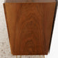 Vintage Kommode Sideboard Schubladen Holz Nuss Blau Mid Century