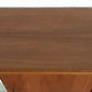 Vintage Kommode Sideboard Schubladen Holz Nuss Blau Mid Century