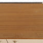 Vintage Sideboard Kommode Creme Holz Gold Mid Century Schubladen