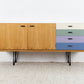 Mid Century Schubladen Sideboard Holz 60s 60er credenza loft