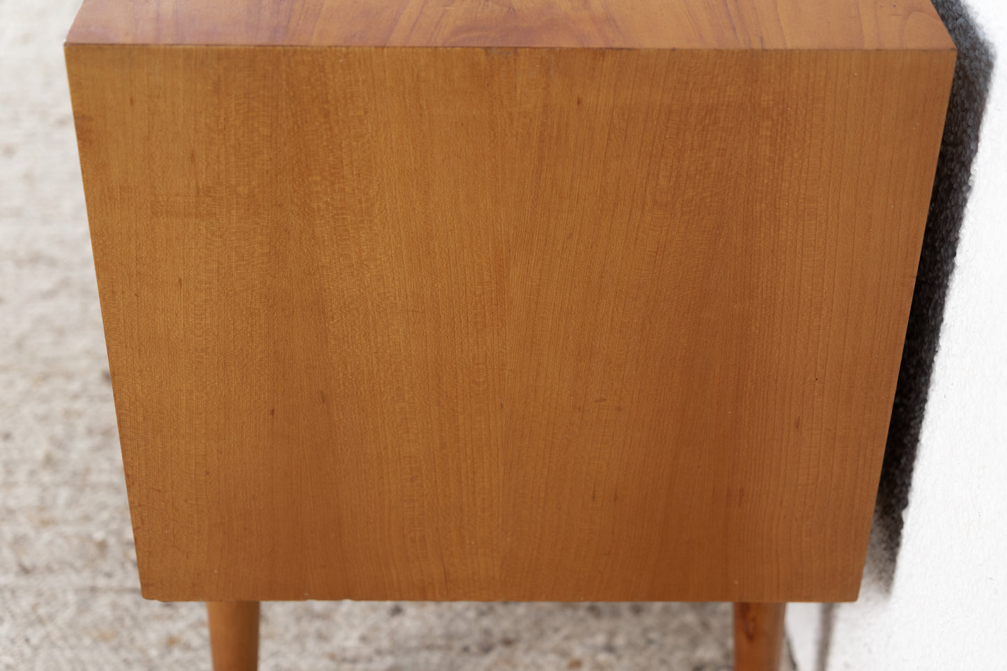 Vintage Sideboard Kommode Mid Century Holz Kirsch Schiebetüren