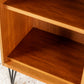 Vintage Nuss Schrank Braun