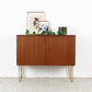 Vintage Kommode Sideboard Mid Century Holz Teak 60s Danish Tv Board