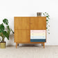 Vintage Kommde Sideboard Schrank Mid Century Schubladen Kleiderschrank