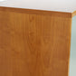 Vintage Schrank Kommode Holz Mid Century Blau Kleiderschrank 60s