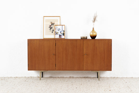 Vintage Sideboard Tv Kommode Mid Century Holz Teak 60s Wohnzimmer Danish