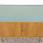 Vintage WK Möbel Sideboard Mid Century Holz Tv Kommode 60s Eiche Gold String Pastell Salbei