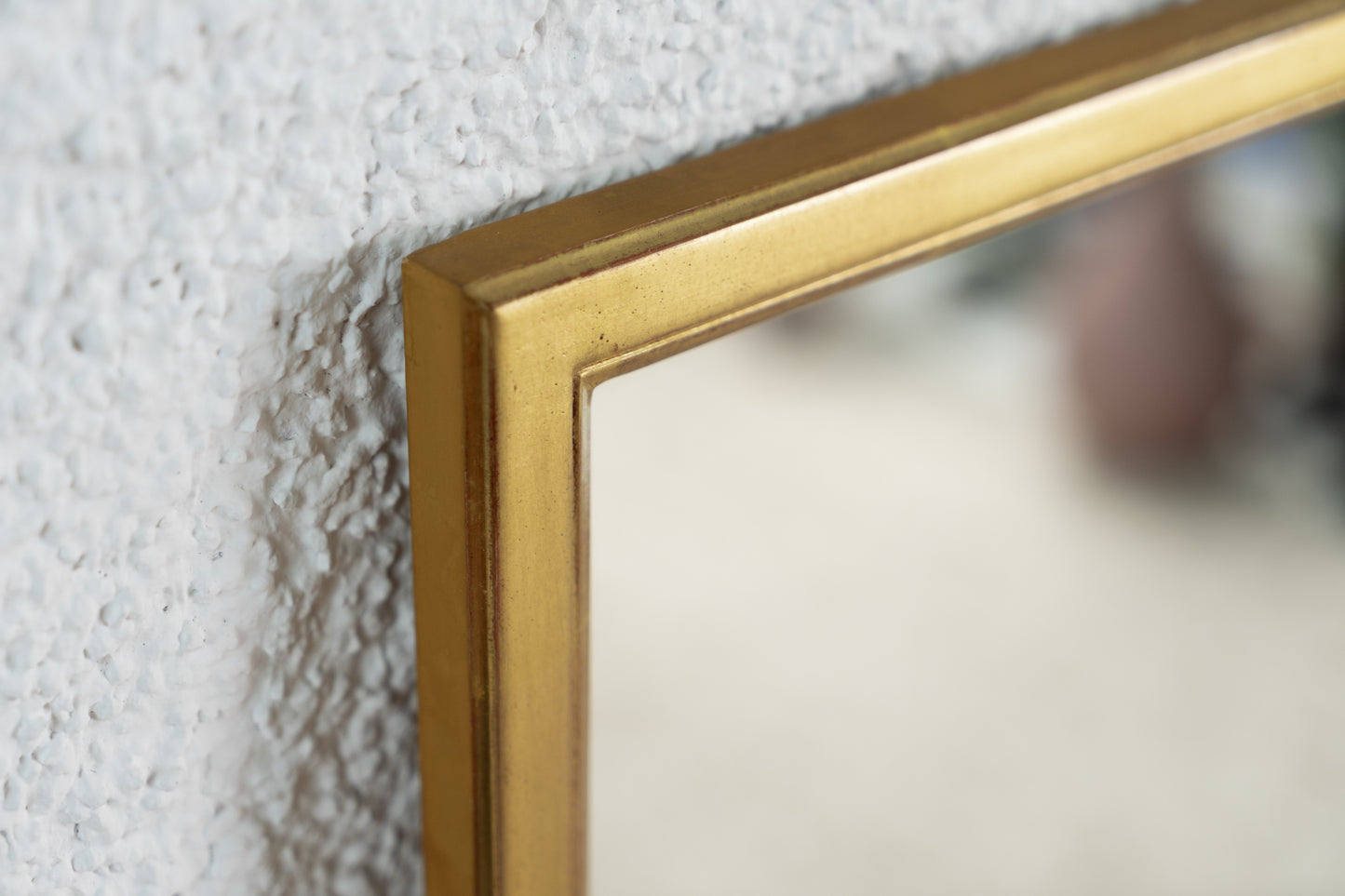 Vintage Spiegel Holzrahmen Gold Antik Wandspiegel Standspiegel